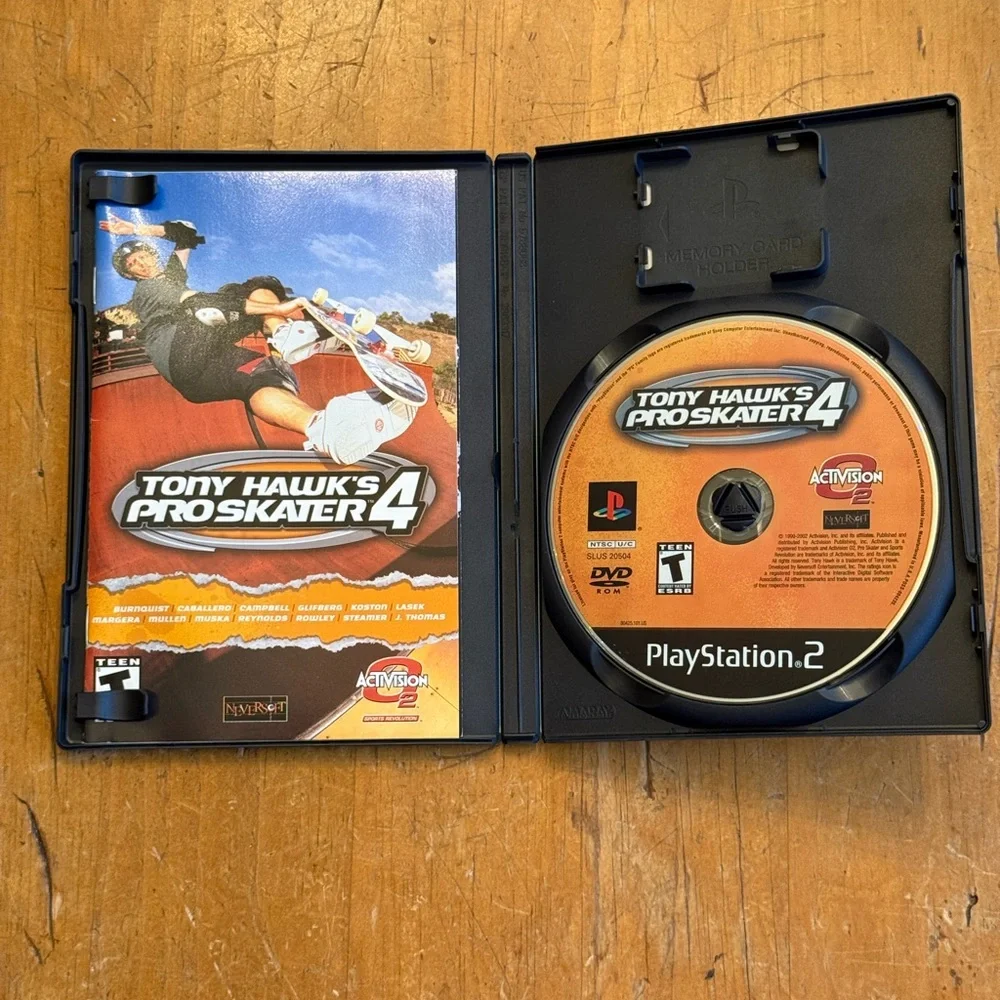 Tony Hawk's Pro Skater 4 (Sony PlayStation 2, 2002)